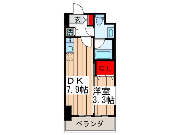 イグレック南本町の物件間取画像